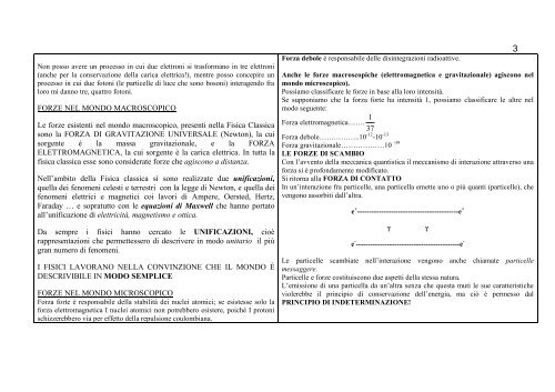 La fisica delle Particelle Elementari Prof. Marcello Giorgi - Lauree ...