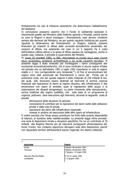 Le esternalità dell'agricoltura. Una analisi degli effetti ambientali ...