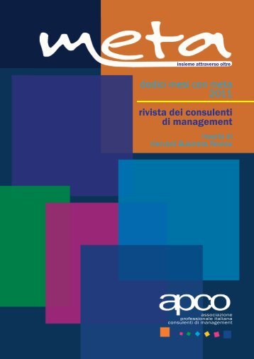 dodici mesi con meta 2011 rivista dei consulenti di ... - Apco