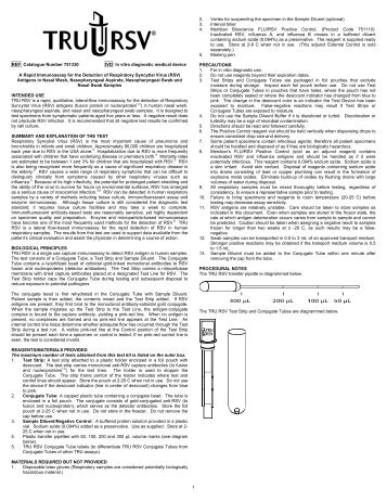 1 REF Catalogue Number 751330 IVD In vitro diagnostic medical ...