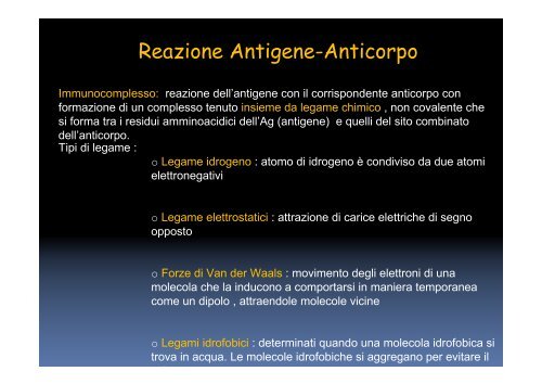 Antigene-Anticorpo - Altervista