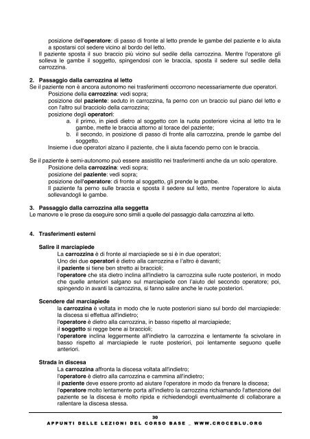 Appunti delle lezioni del Corso Base - ANPAS Provincia di Modena