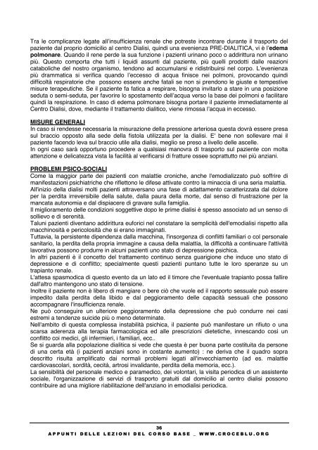 Appunti delle lezioni del Corso Base - ANPAS Provincia di Modena