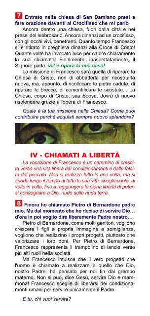 lasciato tutto lo seguirono - Movimento Giovanile Francescano di ...