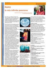 RAKU la mia infinita passione - Cibas Impasti Sas