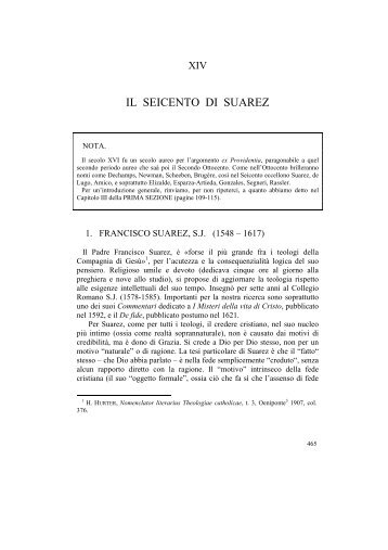 IL SEICENTO DI SUAREZ - donmazzer.org