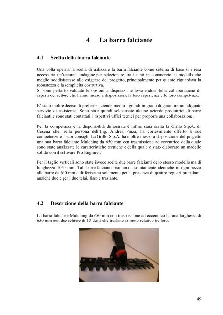 2 Taglio della vegetazione - Intro Page - Università degli Studi di ...