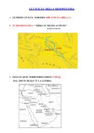  LE CIVILTA' DELLA MESOPOTAMIA