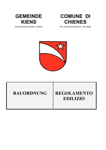 Regolamento edilizio