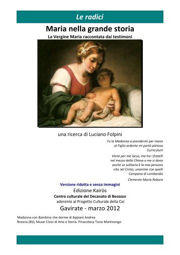 Maria nella Grande storia - Decanato