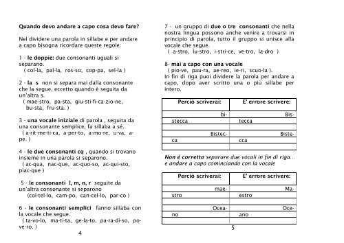 LE SILLABE - Maestro Goffredo