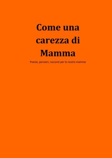 Come una carezza di Mamma - IC di Corniglio