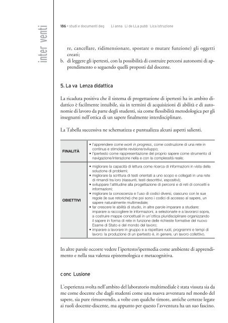 Le vicende del confine orientale ed il mondo della scuola