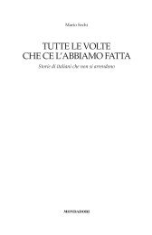 Leggi il primo capitolo - Libri Mondadori