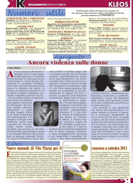 Scarica il PDF - Giornale Kleos