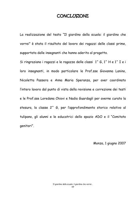 Il giardino della scuola: il giardino che vorrei… - Matematicamente.it