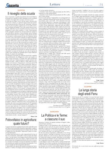 18 gazzetta blocco 31-40.pdf - La Gazzetta del Medio Campidano