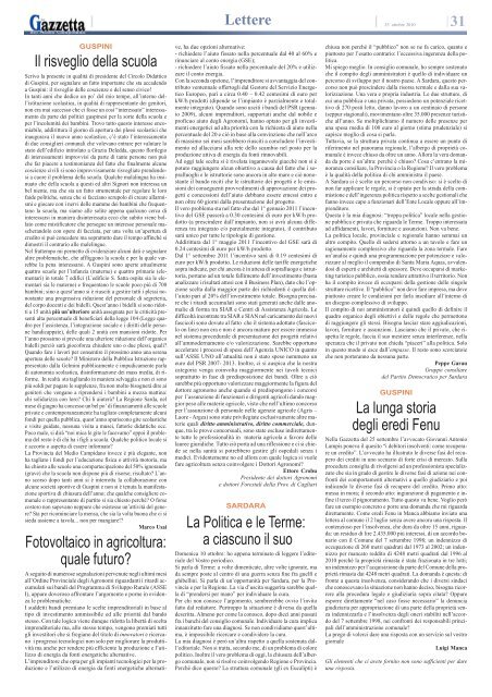 18 gazzetta blocco 31-40.pdf - La Gazzetta del Medio Campidano