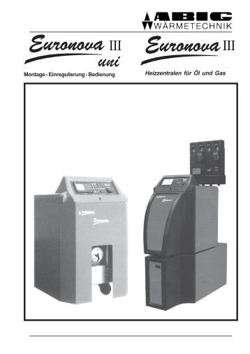 Euronova III - ABIC Brennertechnik GmbH