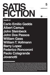 Anna Aglietti (Pulp), Antonio Armano (Il Sole24ore ... - Satisfiction