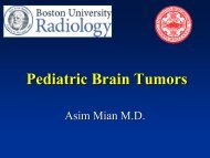 Pediatric Brain Tumors