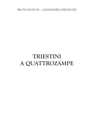 TRIESTINI A QUATTROZAMPE