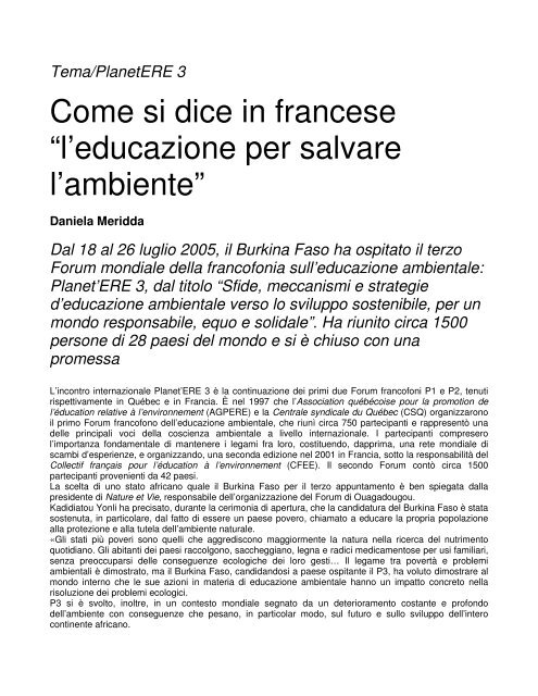 Come si dice in francese - Il Portale Italiano dell'Educazione ...