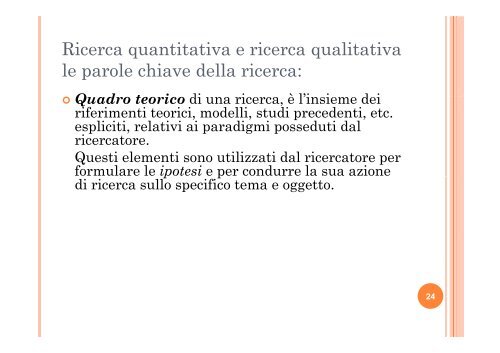 UniCa Pedagogia Sperimentale, A.A.2008-2009 Dispense II ...