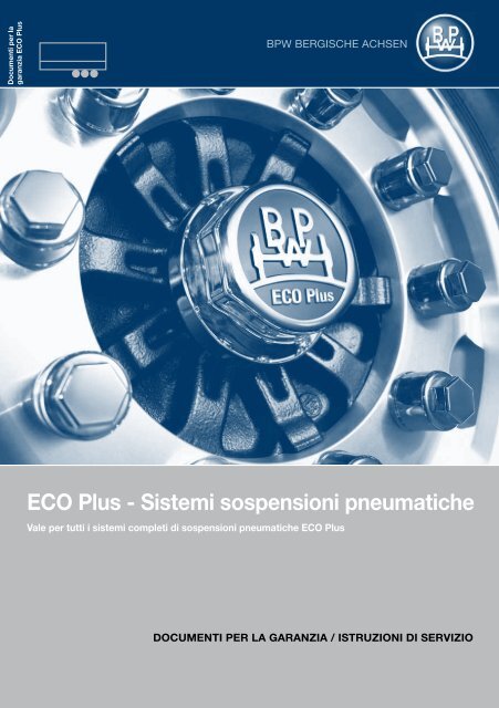 ECO Plus - Sistemi sospensioni pneumatiche - BPW