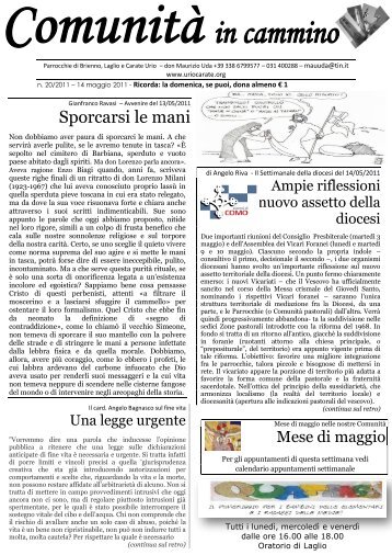 Sporcarsi le mani - Comune di Como