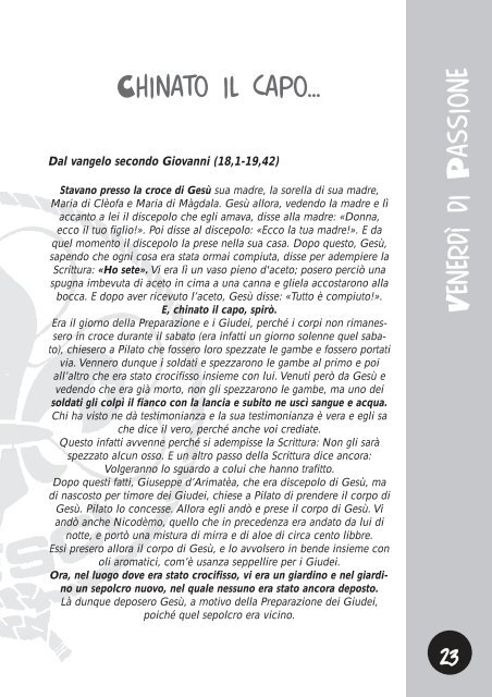 Quaresima 2011 - MASCI Piemonte