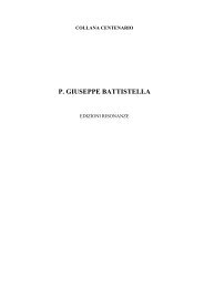 p. giuseppe battistella - Figli di Santa Maria Immacolata