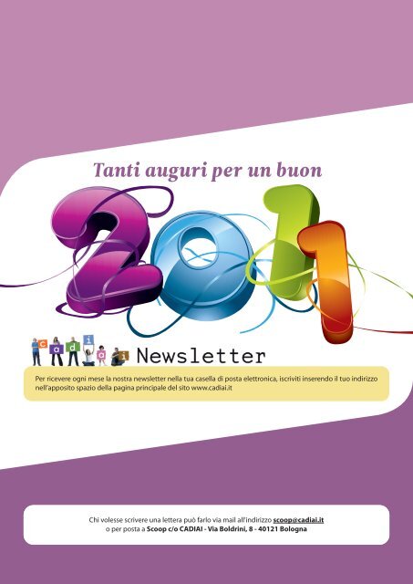 Leggi Scoop in formato PDF - Cooperativa Sociale Cadiai