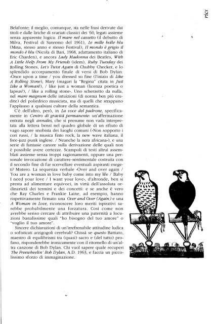 Monografia su Battiato e Sgalambro - Franco Battiato Archive