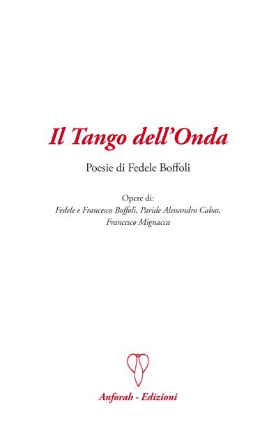 "Il Tango dell'Onda" (pdf) - Anforah - Altervista