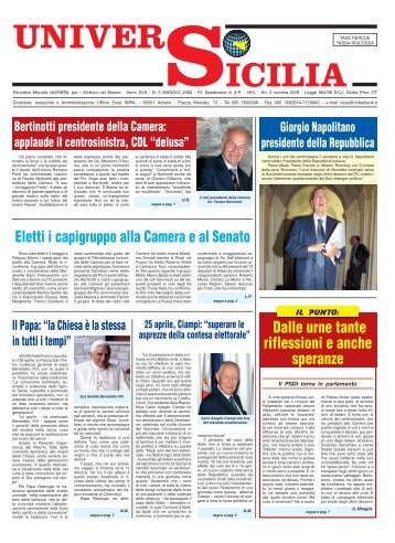 Universo Sicilia 05-2006 - Periodico per i siciliani nel mondo