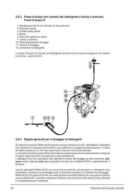 Manuale di istruzioni - Nilfisk PARTS - Nilfisk-Advance