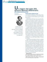 Un viajero del siglo XIX, Ignacio Manuel Altamirano: - Museo ...