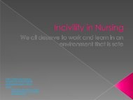 Incivility in Nursing