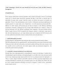 Relazione sui Beni Storici ed Archeologici - Comune di Orvieto