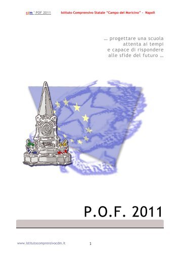 P.O.F. 2011 - Istituto Comprensivo Statale "Campo del Moricino"