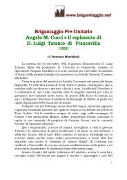 Angelo M. Cucci e il rapimento di D. Luigi Taranto di Francavilla