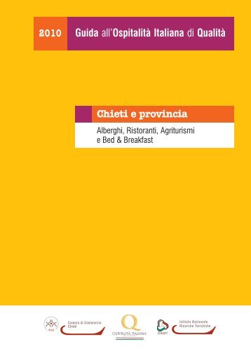 Guida Chieti e provincia (pdf) - marchio Ospitalità Italiana