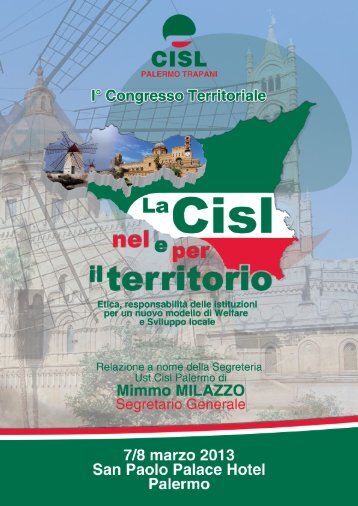 Scarica la relazione della segreteria - Cisl Palermo