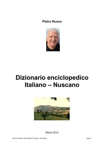 Dizionario Italiano-Nuscano