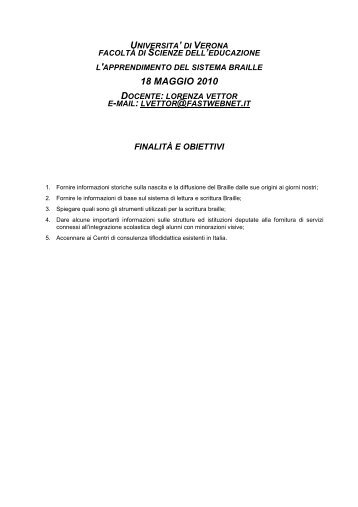 Dispensa Braille (pdf, it, 667 KB, 5/18/10)