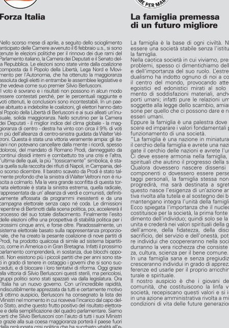 L'INFORMATORE COMUNALE - Città di Mariano Comense