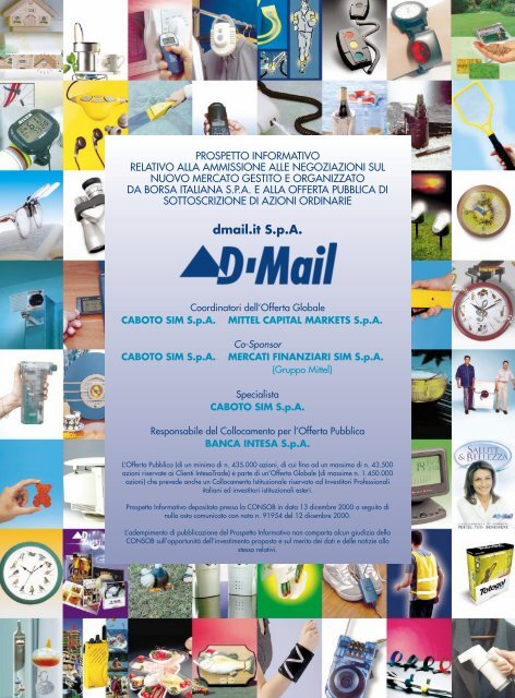 Prospetto informativo Dmail.it - Dmail Group Spa