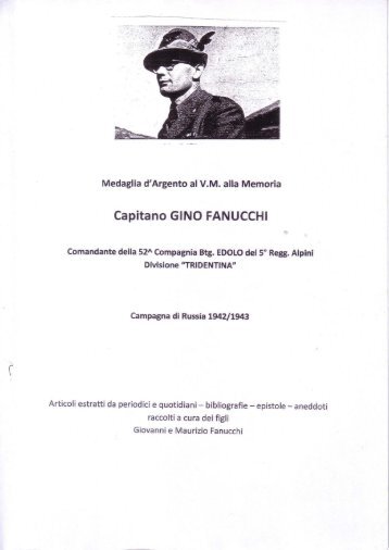 Capitano GINO FANUCCHI - Sezione di Modena