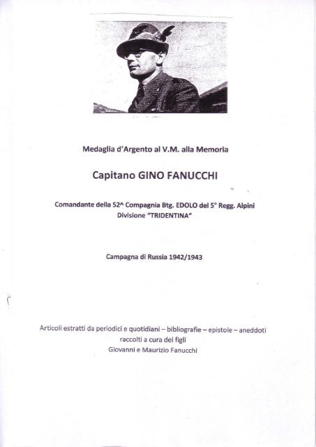 Capitano GINO FANUCCHI - Sezione di Modena